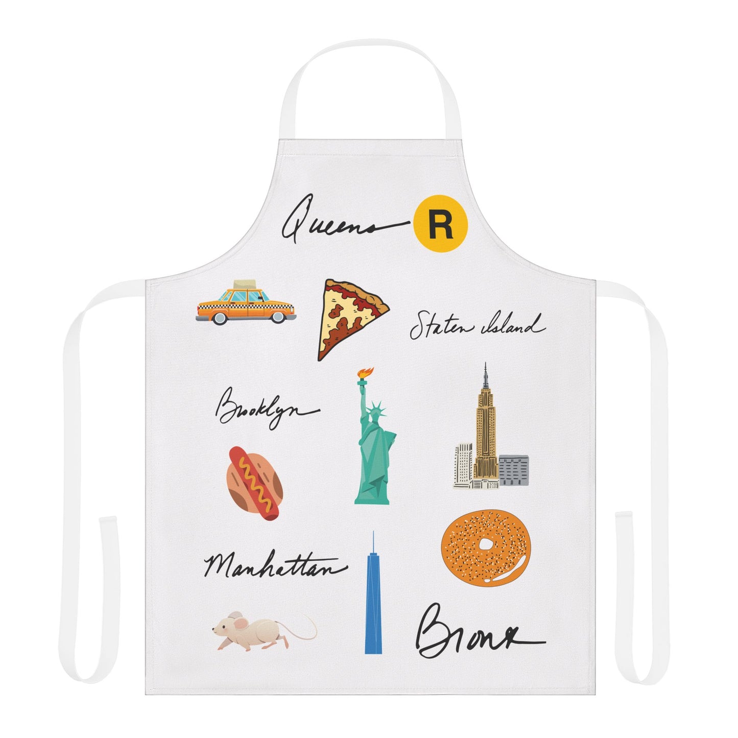 Apron, NYC Icon Design Souvenir