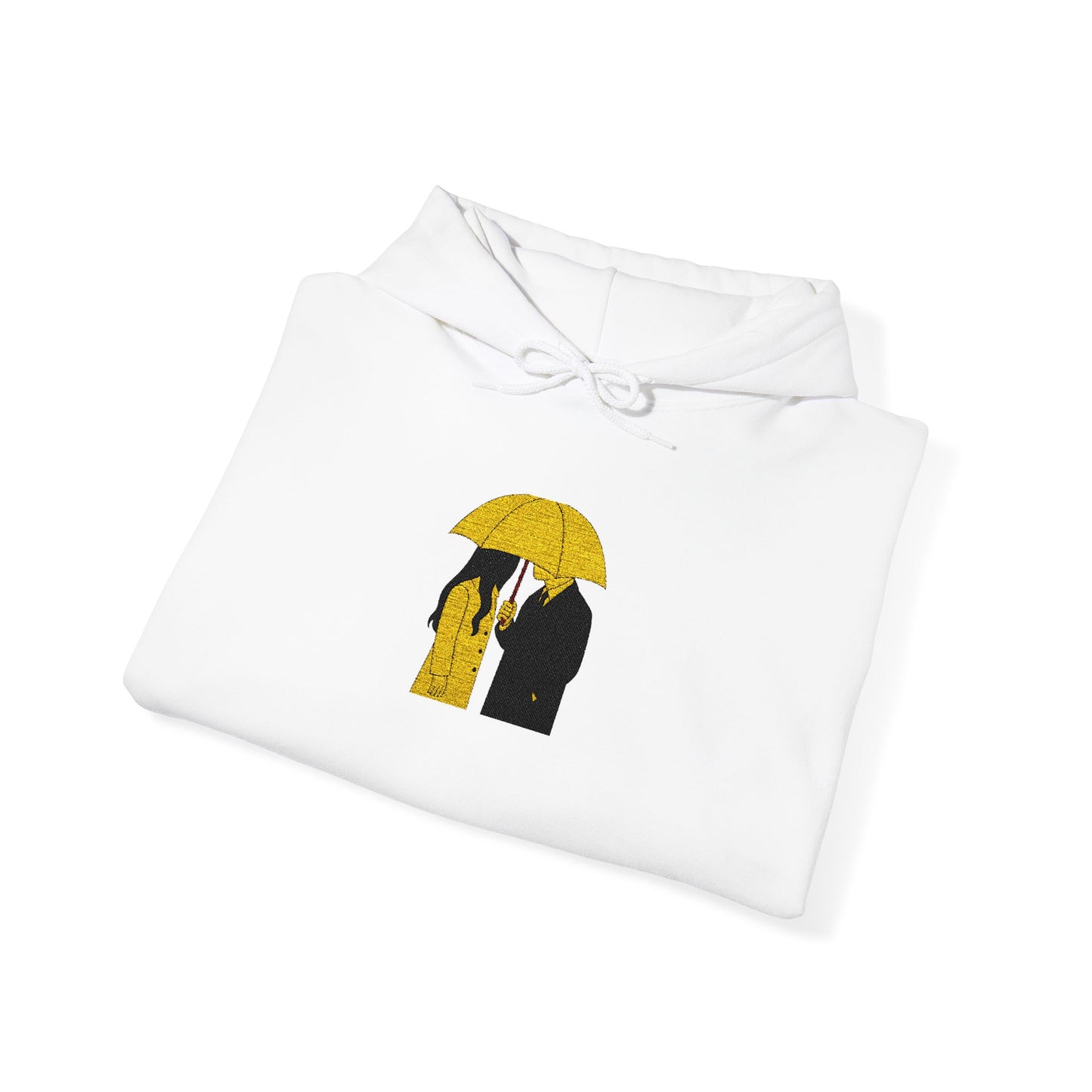 Yellow Umbrella Kdrama Inspired Hooded Sweatshirt