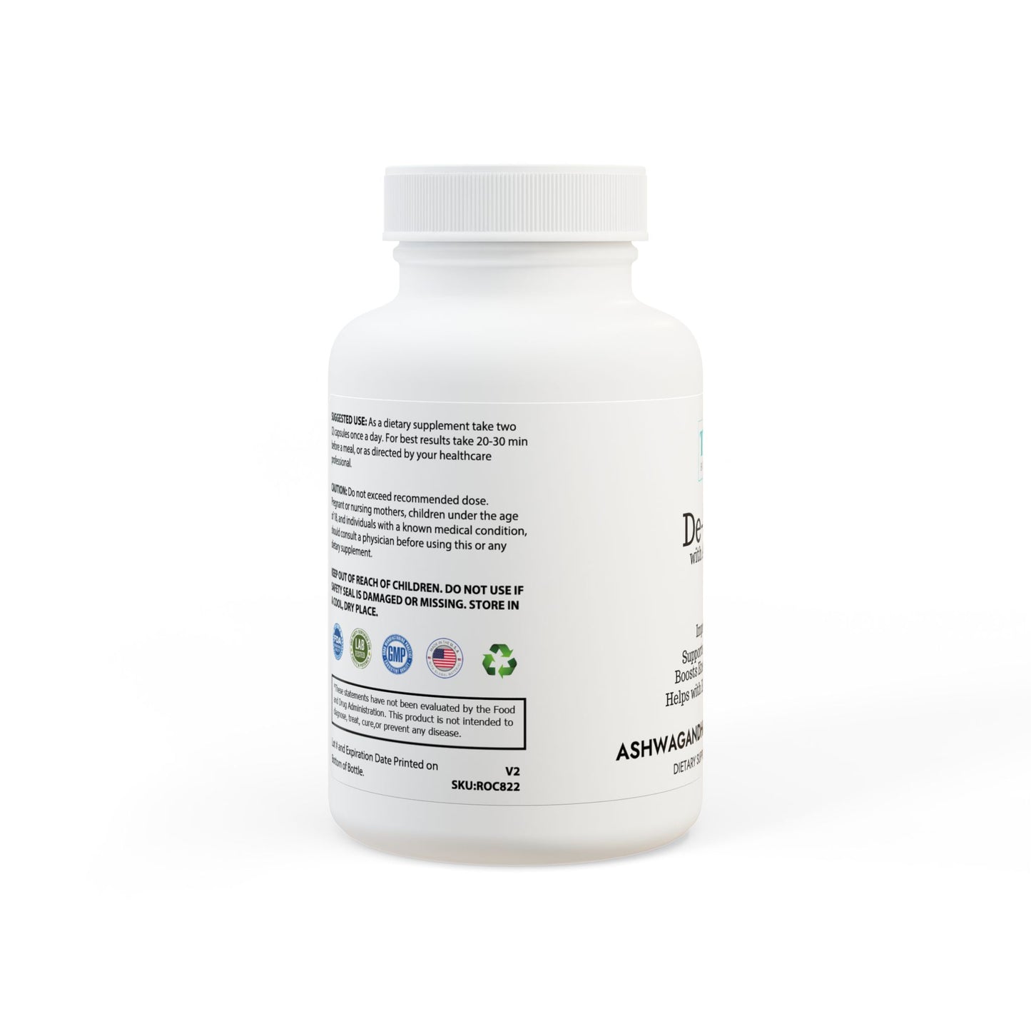 De-Stress with Ashwagandha (60 capsules)