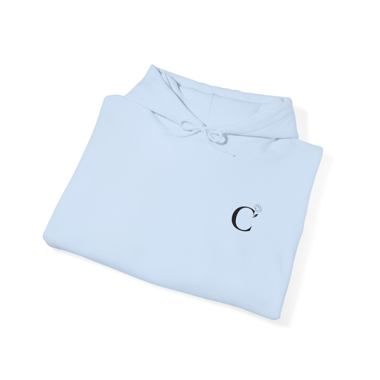 Carmela Logo Unisex Hooded Sweatshirt with Logo on Right Wrist