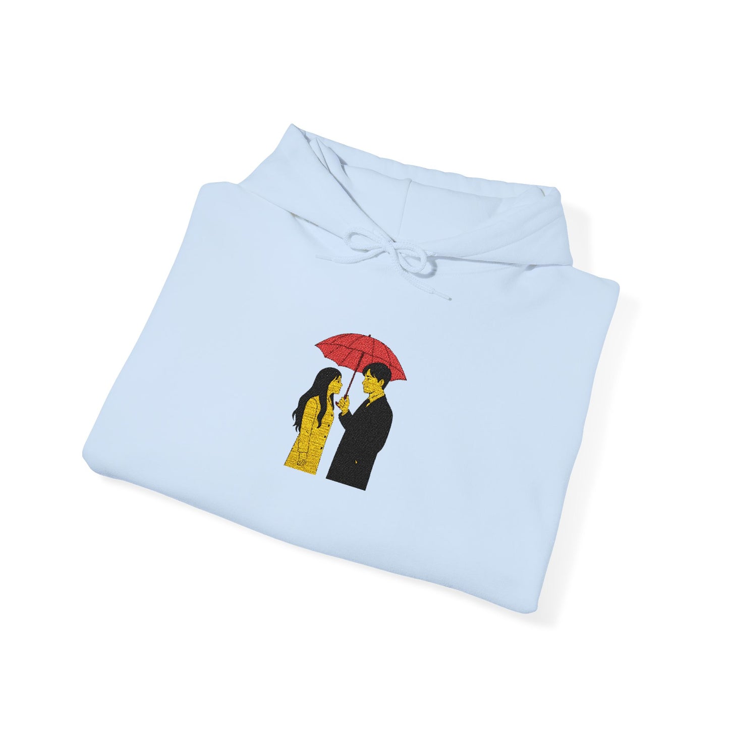 Red Umbrella Kdrama Inspired Hooded Sweatshirt