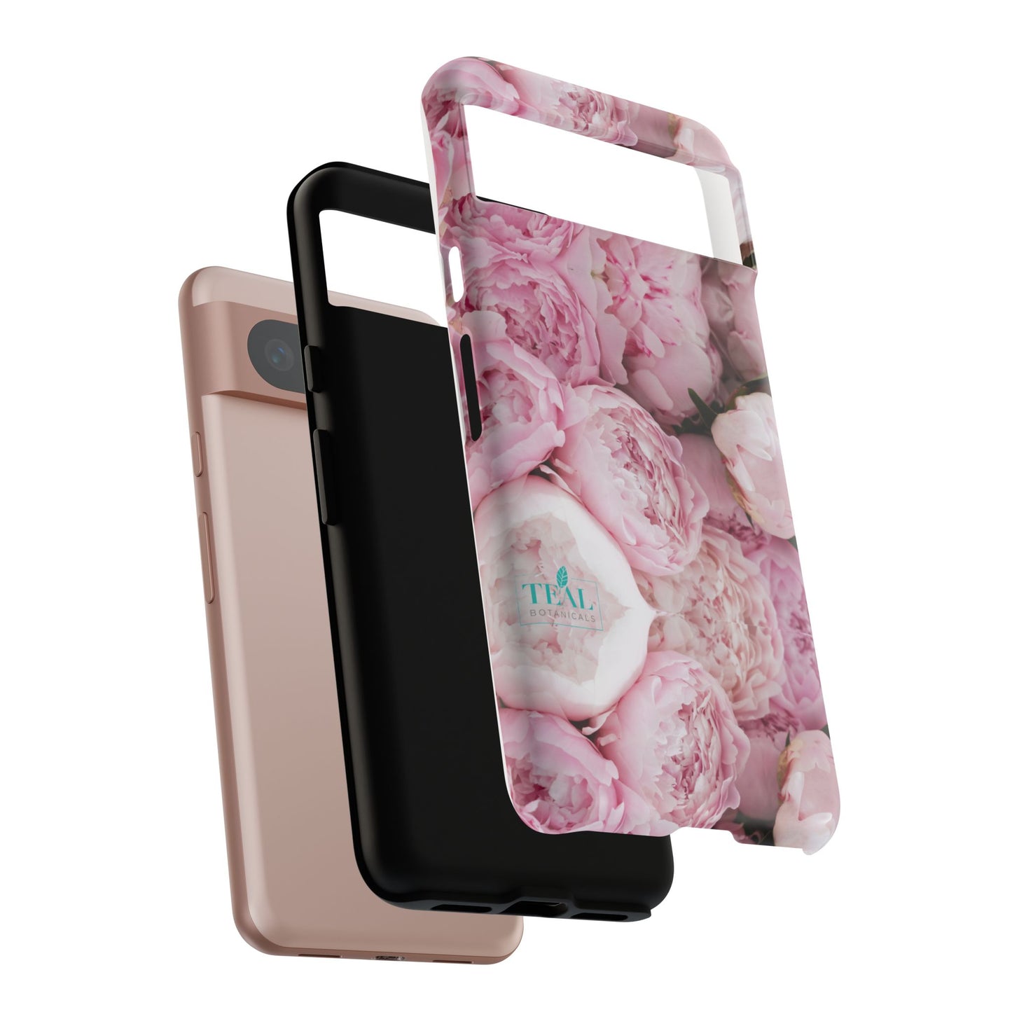 Pink Peonies Bouquet Phone Case Iphone and Android