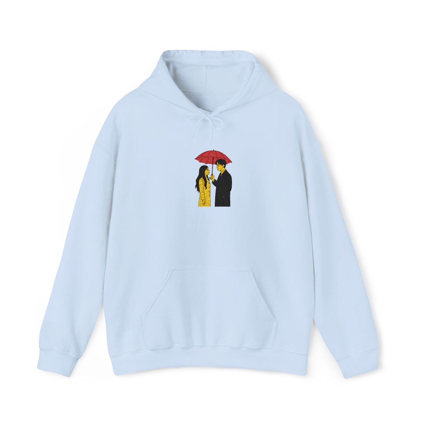 Red Umbrella Kdrama Inspired Hooded Sweatshirt