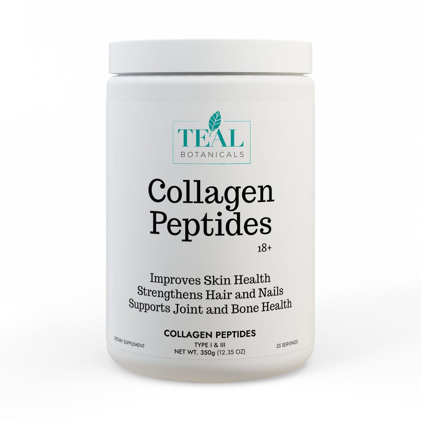 Collagen Peptides Supplement GrassFed Hydrolyzed Collagen (350g, 12.3oz)