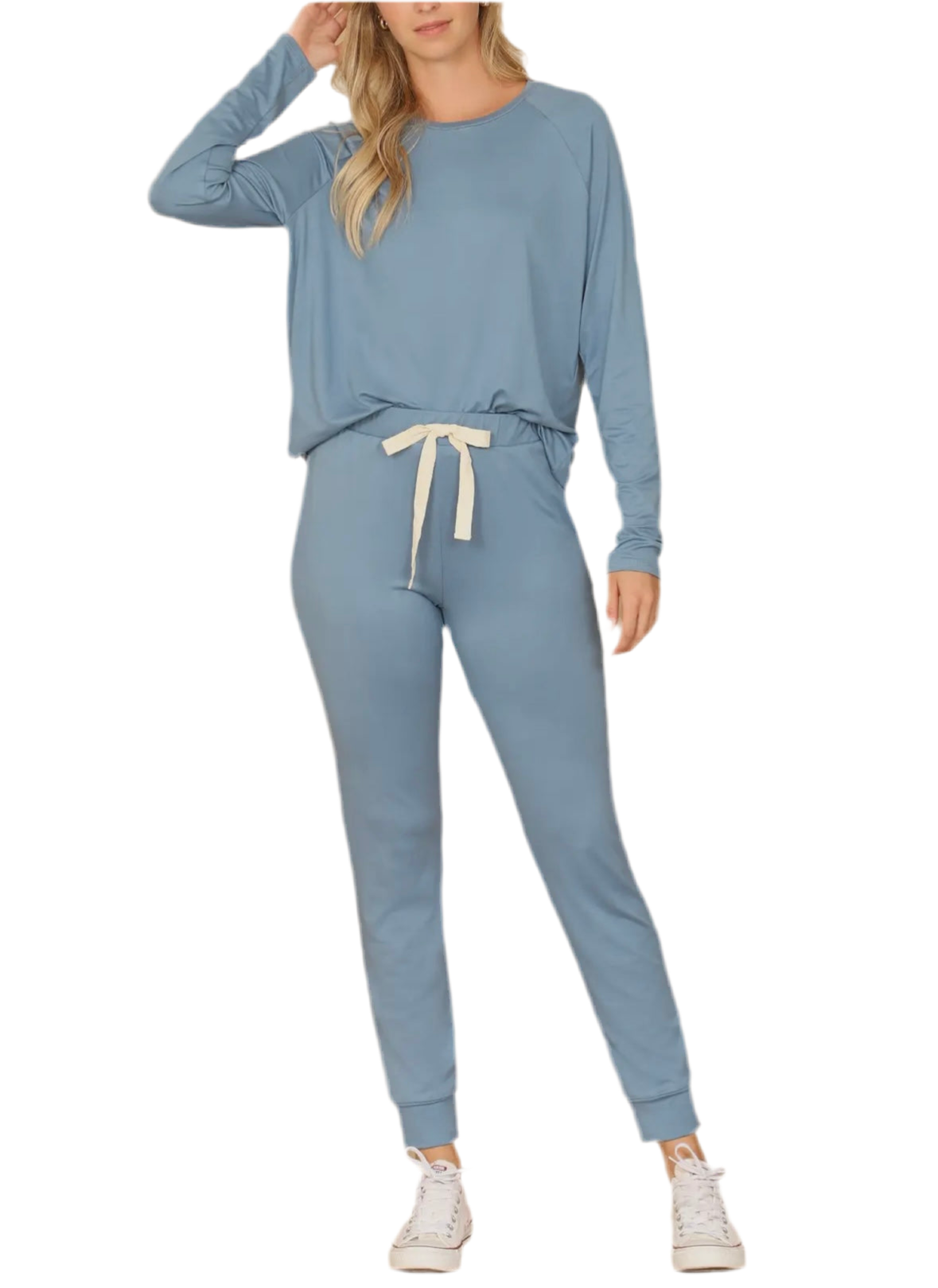 Mulberry Relaxed Fit Loungewear Jogger Set