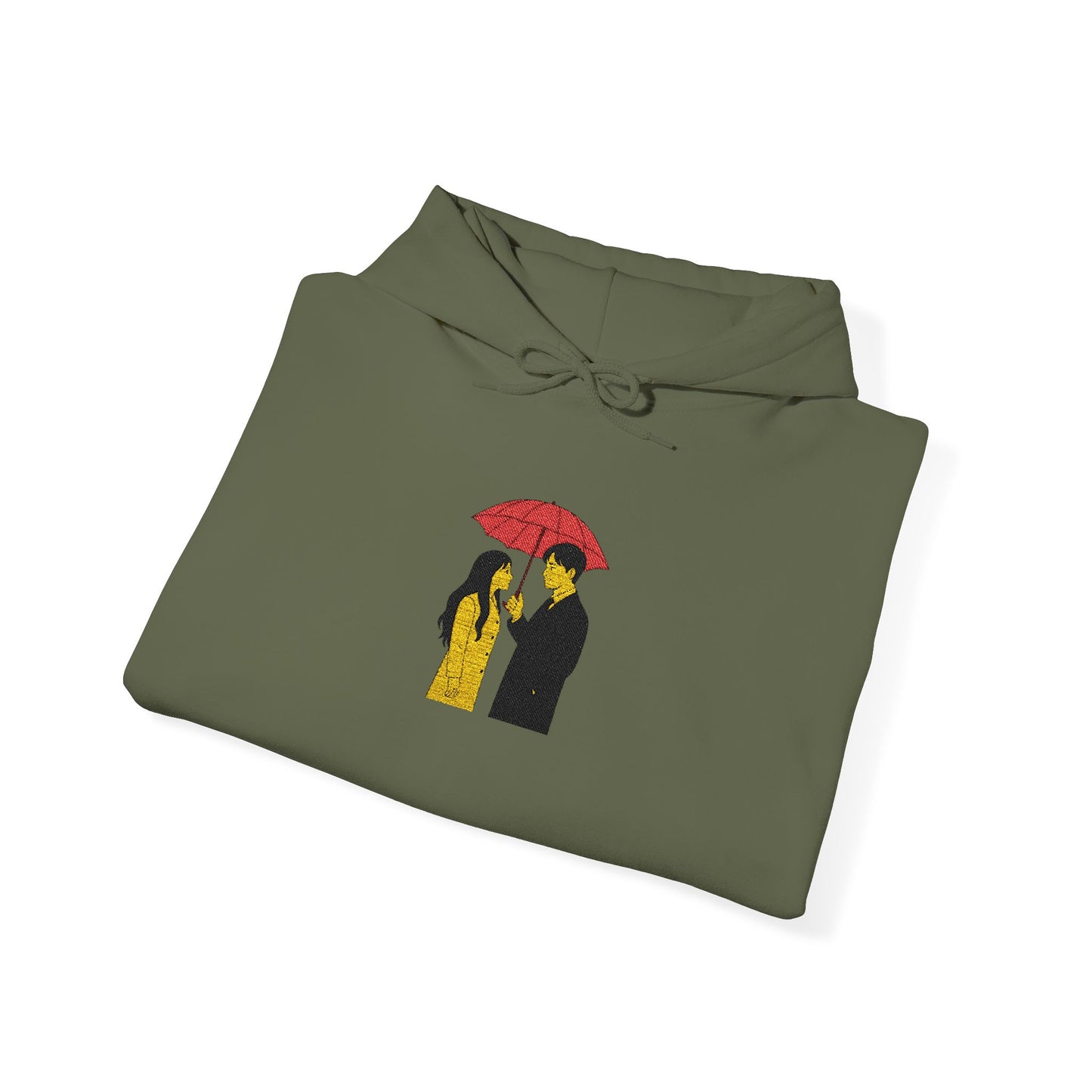 Red Umbrella Kdrama Inspired Hooded Sweatshirt