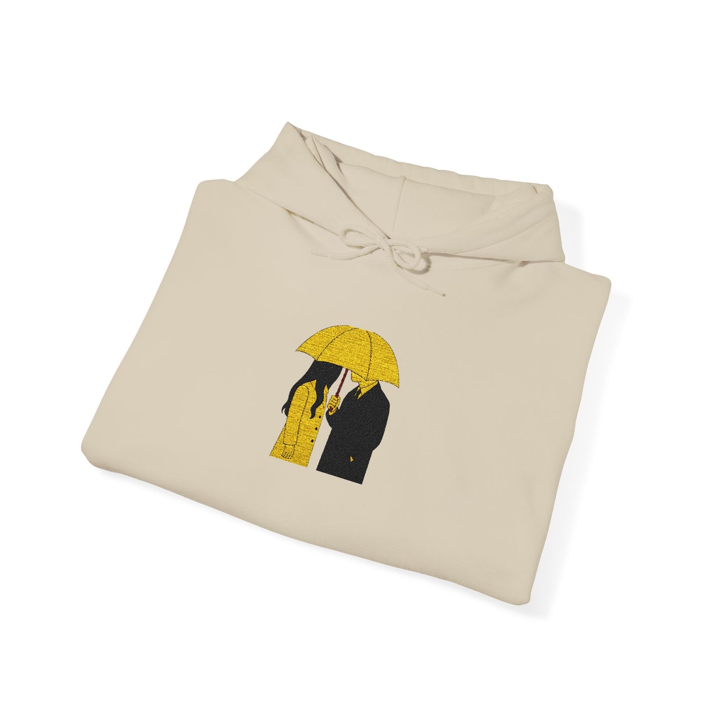 Yellow Umbrella Kdrama Inspired Hooded Sweatshirt