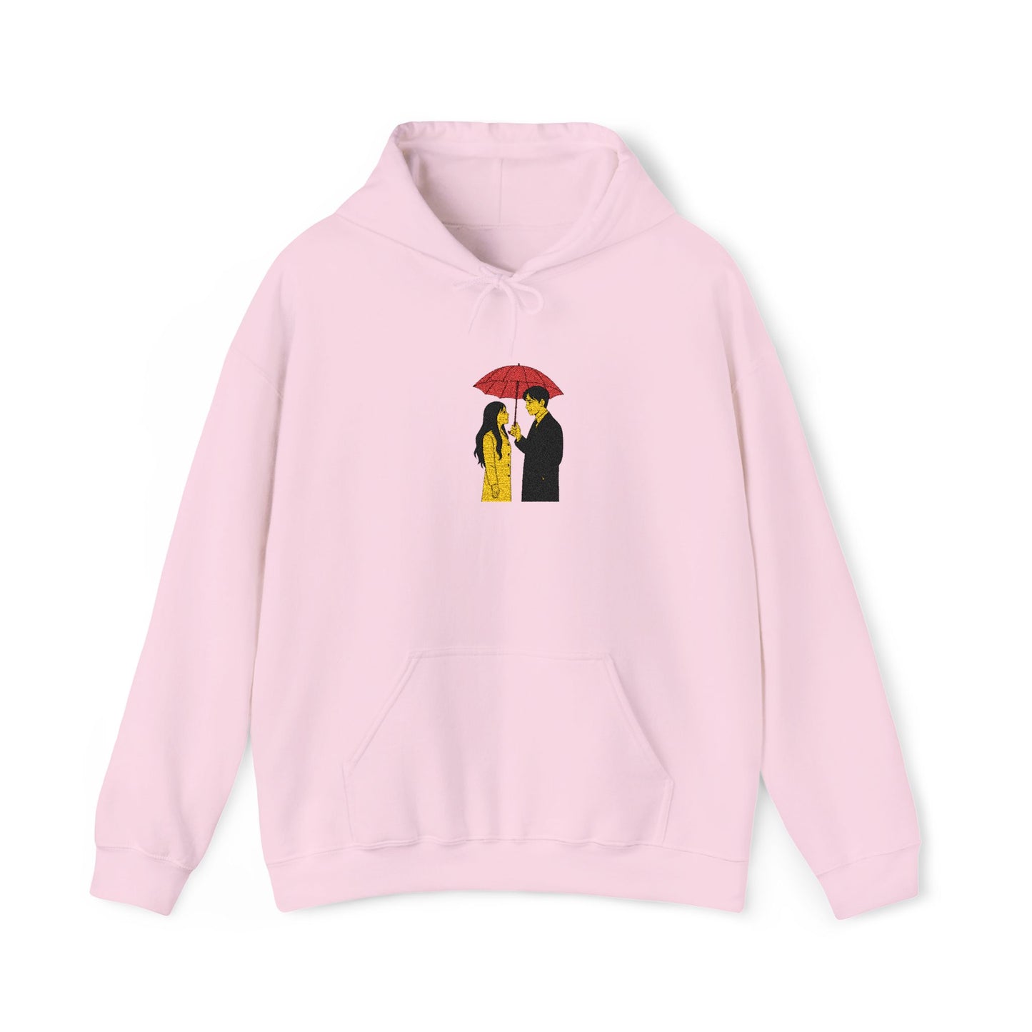 Red Umbrella Kdrama Inspired Hooded Sweatshirt