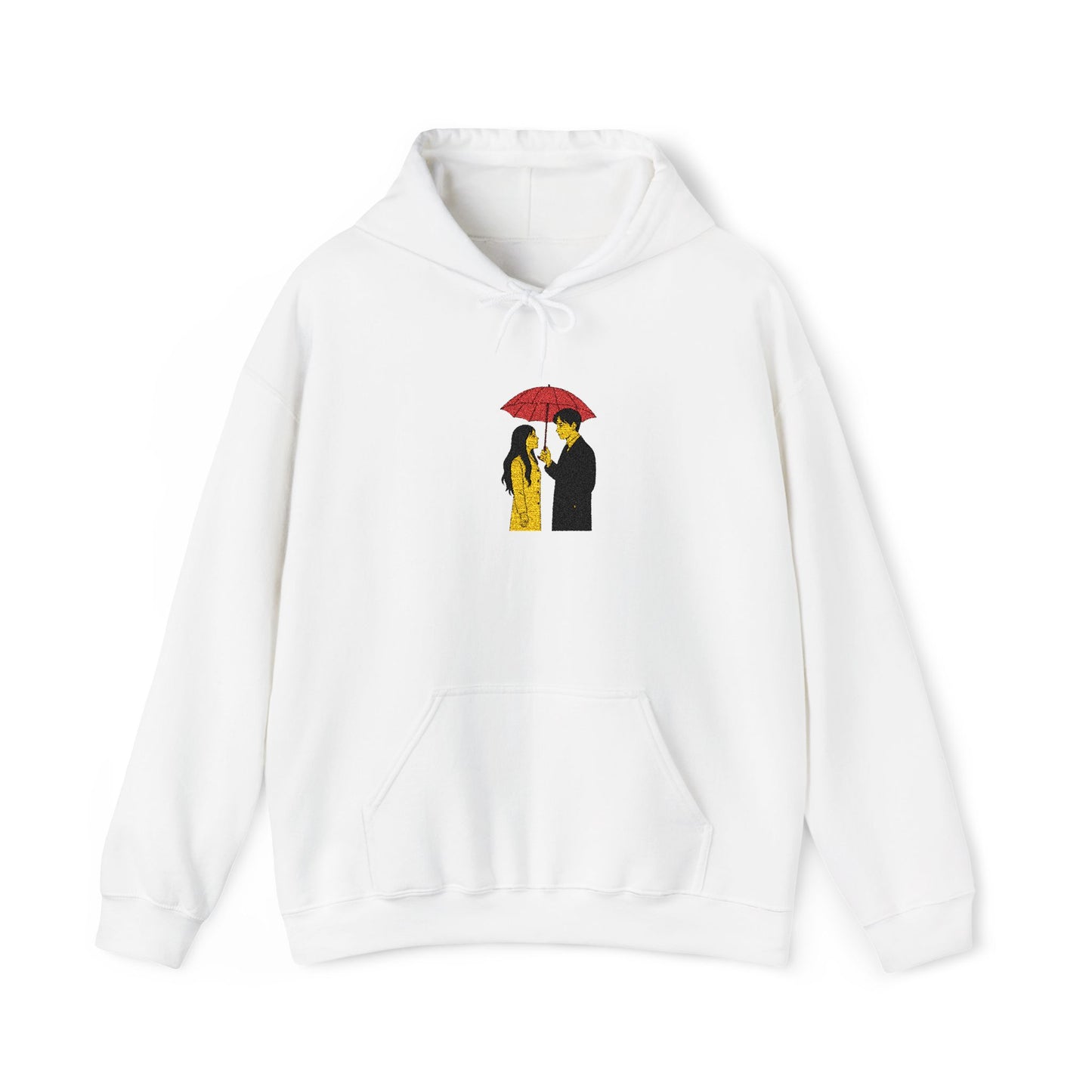 Red Umbrella Kdrama Inspired Hooded Sweatshirt