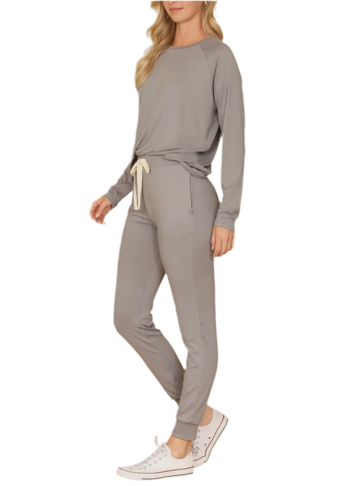 Mulberry Relaxed Fit Loungewear Jogger Set