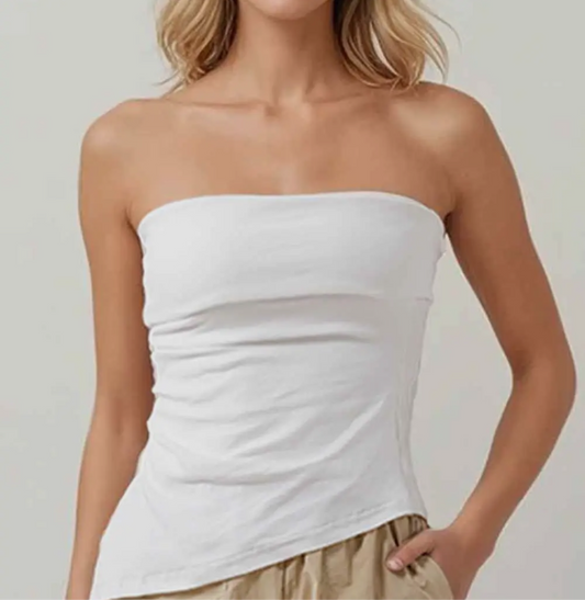 Madison Women’s Ruched Stretch Tube Top