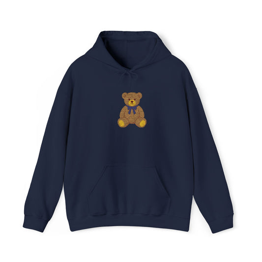Bear Design Hooded Sweatshirt