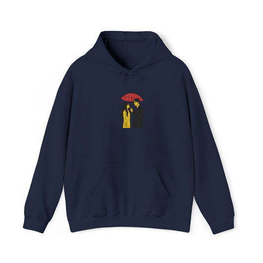 Red Umbrella Kdrama Inspired Hooded Sweatshirt