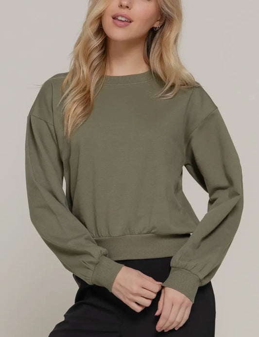 Women’s Long Sleeve Crewneck Sweatshirt | buttery soft loungewear

 

 