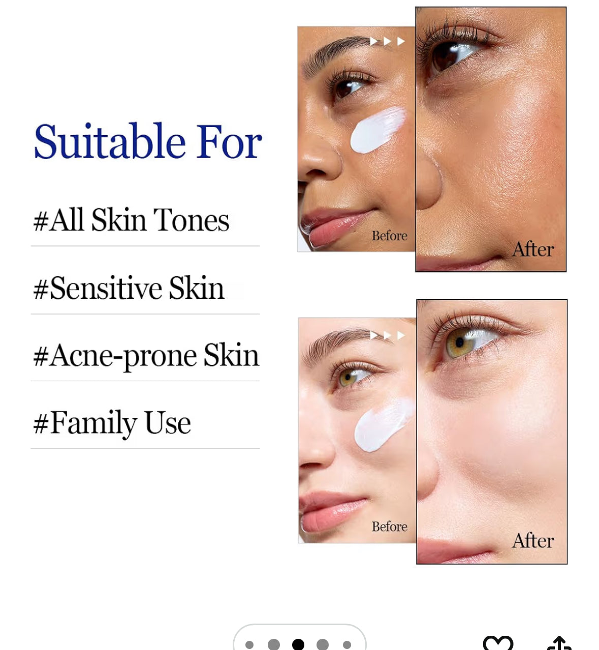 ROUND LAB Birch Juice Moisturizing Sunscreen SPF 45, Hydrating Lotion-like Lightweight, Sunscreen for Sensitive Skin, No White Cast, Fragrance-Free, Protector Solar, Korean Sunscreen