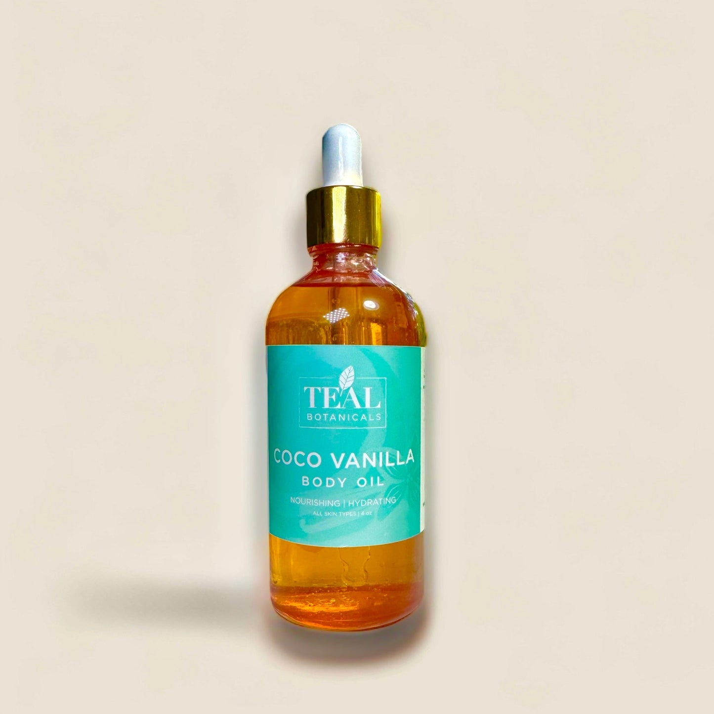 Moisturizing Body Oil Drops with organic and natural ingredients