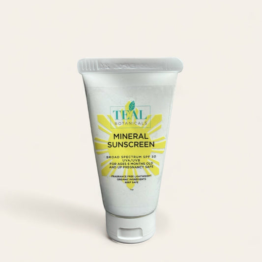 Mineral Sunscreen SPF 30 ages 6 months up pregnancy safe